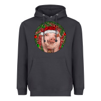 Smoke Pig Christmas Heavyweight Hoodie - RanaPortraitStore