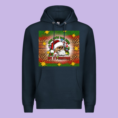 When You're Dead Inside But It's Christmas Premium Hoodie Designed By Artiststas