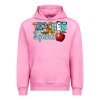 Fuchsia Pink teacher squad Urban Hoodie - BundleAndBundleShop