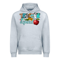 Heather Grey teacher squad Urban Hoodie - BundleAndBundleShop