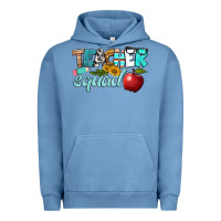 Pigment Pebble Blue teacher squad Urban Hoodie - BundleAndBundleShop