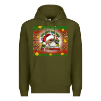 Army Green when you're dead inside but it's christmas Premium Hoodie - Artiststas