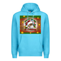 Ocean Blue when you're dead inside but it's christmas Premium Hoodie - Artiststas