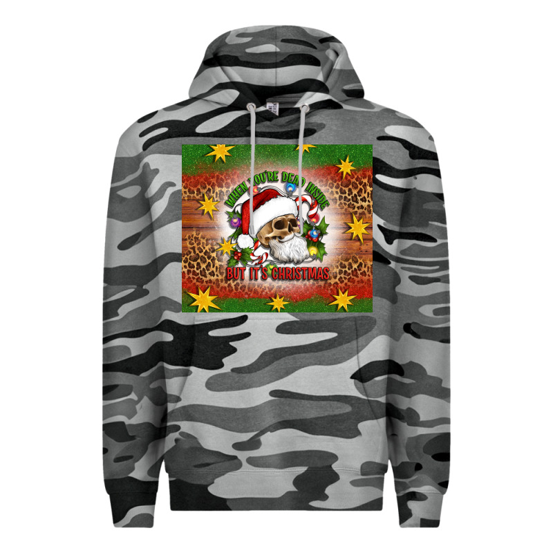 When You're Dead Inside But It's Christmas Premium Hoodie by Artiststas | Teevron