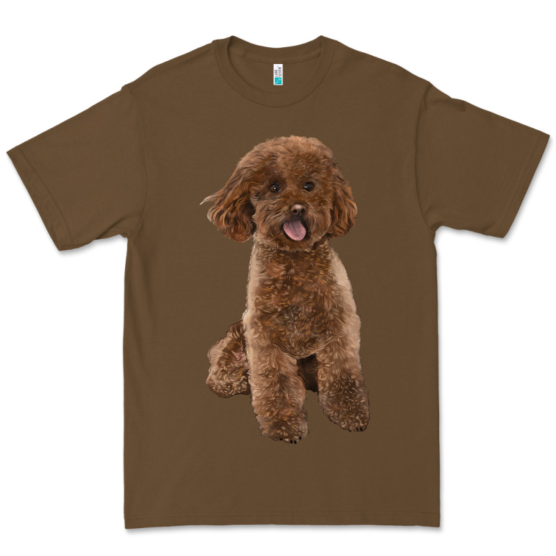 Poodles Dog Lllustrations Premium Tee by LillyAllenDesigns | Teevron