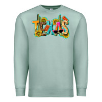Seafoam texas summer Premium Sweatshirt - texasbilliewilder