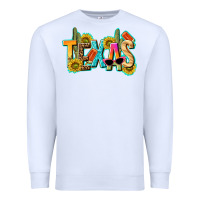 White texas summer Premium Sweatshirt - texasbilliewilder