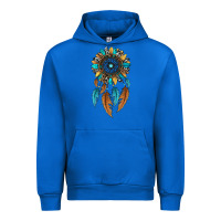Cobalt dreamer catcher sunflower Urban Hoodie - JahusDesignShop