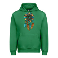 Emerald dreamer catcher sunflower Urban Hoodie - JahusDesignShop