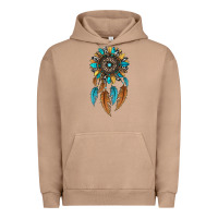 Pigment Burro dreamer catcher sunflower Urban Hoodie - JahusDesignShop