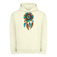 Pigment Pistachio dreamer catcher sunflower Urban Hoodie - JahusDesignShop
