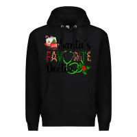 Black santa's favorite doctor Premium Hoodie - AdoDesignShop