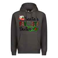 Smoke santa's favorite doctor Premium Hoodie - AdoDesignShop