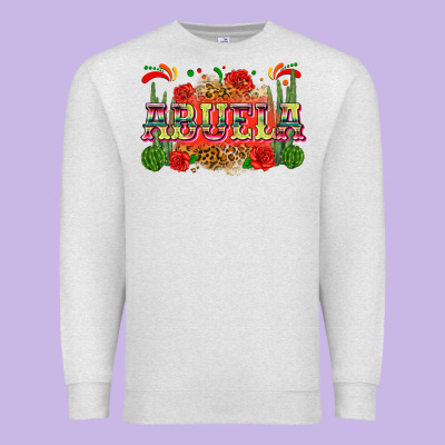 Abuela Premium Sweatshirt Designed By Zillion Design Studio