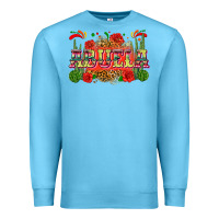 Ocean Blue abuela Premium Sweatshirt - Zillion Design Studio