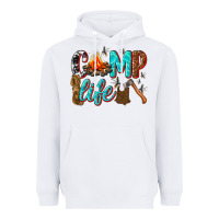 White camp life Heavyweight Hoodie - texasbilliewilder