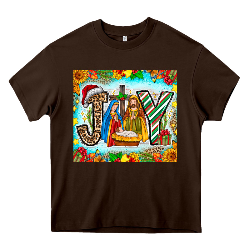 Joy Jesus Heavy Core Tee by CowhideDigitalArt | Teevron