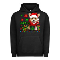 Pigment Black merry pawmas christmas corgi Urban Hoodie - Jasminsmagicworld