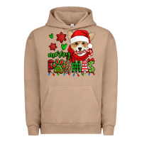 Pigment Burro merry pawmas christmas corgi Urban Hoodie - Jasminsmagicworld