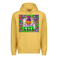 Antique Gold Wicked cute halloween Premium Hoodie - Artiststas