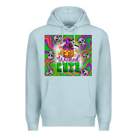 Blue Mist Wicked cute halloween Premium Hoodie - Artiststas
