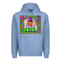 Colony Blue Wicked cute halloween Premium Hoodie - Artiststas