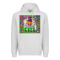 Dove Grey Wicked cute halloween Premium Hoodie - Artiststas