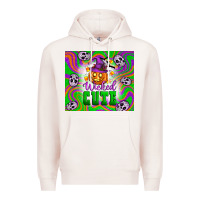 Pale Pink Wicked cute halloween Premium Hoodie - Artiststas