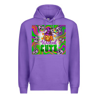 Purple Wicked cute halloween Premium Hoodie - Artiststas