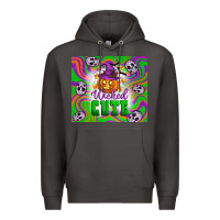 Smoke Wicked cute halloween Premium Hoodie - Artiststas