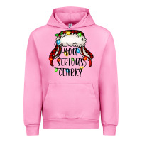Fuchsia Pink you serious clark Urban Hoodie - Jasminsmagicworld