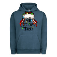Pigment Midnight Navy you serious clark Urban Hoodie - Jasminsmagicworld