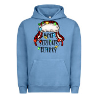 Pigment Pebble Blue you serious clark Urban Hoodie - Jasminsmagicworld