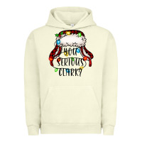 Pigment Pistachio you serious clark Urban Hoodie - Jasminsmagicworld