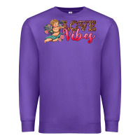 Purple love vibes cupid Premium Sweatshirt - RanaPortraitStore
