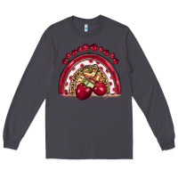 Smoke cherry rainbow Long Sleeve Tee - BarkalooDesign