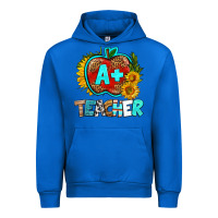 Cobalt a+ teacher apple Urban Hoodie - BundleAndBundleShop