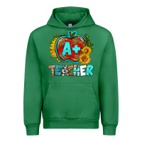 Emerald a+ teacher apple Urban Hoodie - BundleAndBundleShop