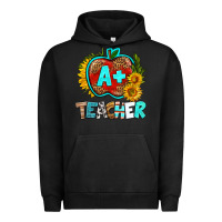 Pigment Black a+ teacher apple Urban Hoodie - BundleAndBundleShop
