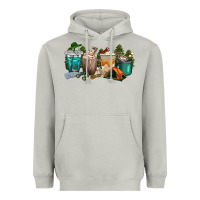 Moon Dust camping coffee cups Heavyweight Hoodie - texasbilliewilder