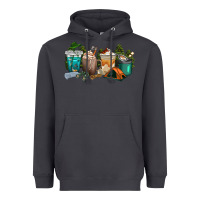 Smoke camping coffee cups Heavyweight Hoodie - texasbilliewilder