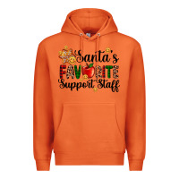Carrot santa's favorite  sport staff Premium Hoodie - AdoDesignShop