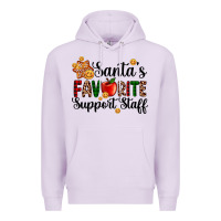 Lilac santa's favorite  sport staff Premium Hoodie - AdoDesignShop