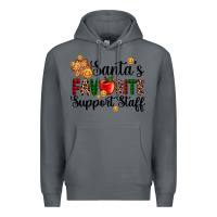 Rock santa's favorite  sport staff Premium Hoodie - AdoDesignShop