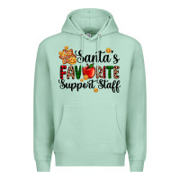 Santa's Favorite  Sport Staff Premium Hoodie | Teevron