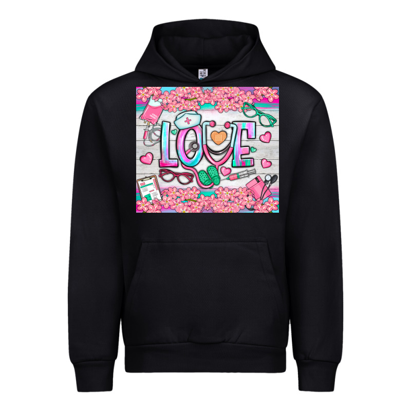Watercolor Love Nurse Tumbler Urban Hoodie by BundleAndBundleShop | Teevron