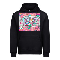 Black watercolor love nurse tumbler Urban Hoodie - BundleAndBundleShop