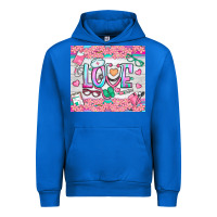 Cobalt watercolor love nurse tumbler Urban Hoodie - BundleAndBundleShop
