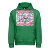 Emerald watercolor love nurse tumbler Urban Hoodie - BundleAndBundleShop