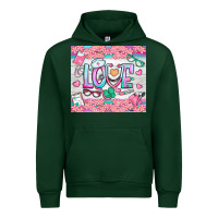 Forest Green watercolor love nurse tumbler Urban Hoodie - BundleAndBundleShop